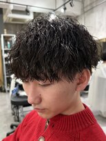 ビカムメンズヘアー 栄店(become men's hair)&nbsp;縦落ちパーマ