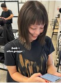 オリーブグレージュ×ボブレイヤー♪kyoka