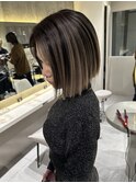 顔型別ヘアスタイル特集 /チェリーブラウン /ミニウルフ