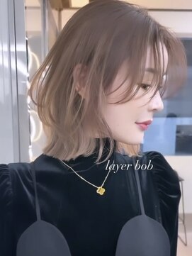 ラキング ギンザ トウキョウ(LAKING GINZA) くびれヘア/アプリコットオレンジ/夏/ハイライトカラー[銀座駅]