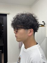 ミラージュ 市原(Miraju)&nbsp;サーフカール/ブルーブラック/フェザーパーマ[市原/五井駅]