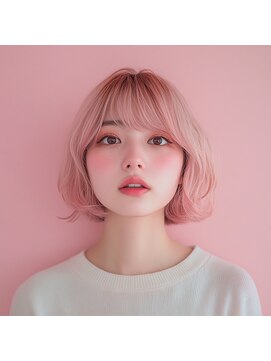 ロディーナコク 大口 新子安(rodina.coc) イメチェン♪ダブルカラー×ボブ/髪質改善/韓国/ブリーチ/学割