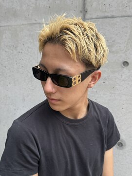 ロンドガルマン 名古屋(Lond GULLMAN) ハイトーンスパイキーショート