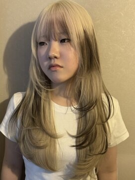 ラキング ギンザ トウキョウ(LAKING GINZA) クラゲヘアー/小顔に見せるヘア/ココアベージュ/銀座駅