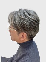 クオリス 上板橋店(QUALIS)&nbsp;40代50代ビジネス◎白髪ニュアンスパーマで清潔感UP