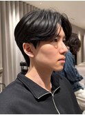 ビジネスマンヘアメンズ清潔感ヘアダウンパーマ