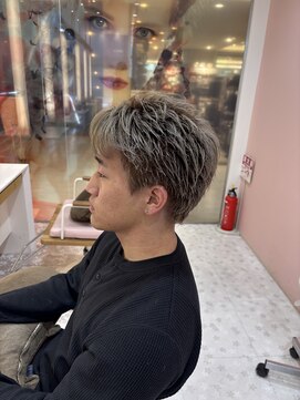 ニューヨーク ニューヨーク 河原町オーパ店(NYNY) ◎メンズショートグレーカラー◎