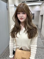 アクシス 栄ガスビル店(`AXIS)&nbsp;イメチェン/ピンクベージュ/アンブレラカラー/前髪/栄矢場町