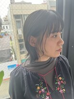 ビハインドザカーテン(BEHIND THE CURTAIN)&nbsp;ナチュラルくびれヘア×レイヤーミディ×くせ毛カット