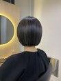 エルクバイコットン(elk by Cotton)&nbsp;ぱっつんボブ×ハイライト