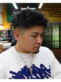 波巻きツイストスパイラル/リバースセンターパート[大宮/理容室]