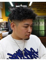 リルジー 大宮店(LIL.G)&nbsp;波巻きツイストスパイラル/リバースセンターパート[大宮/理容室]
