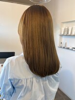クララジャパン ナベシマ(CLALA JAPAN Nabeshima)&nbsp;グレージュ　艶髪　髪質改善　ブリーチ　ピンクベージュ　韓国風