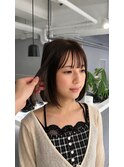 ブリーチなしダブルカラーでできるオリーブブラウン♪