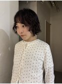 ◎ミニボブパーマくせ毛風パーマショートパーマウルフパーマ