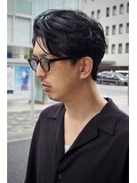 オーガニック アトリエ 大宮(organic+atelier)&nbsp;骨格補正フェザーパーマ×ニュアンスセンターパート