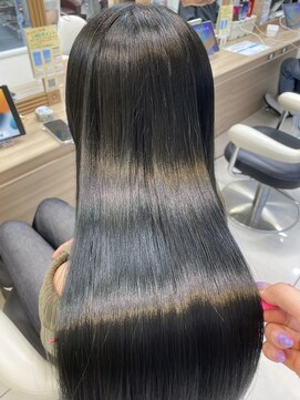 アッシュ 南万騎が原店(Ash) 髪質改善×ブルーブラック