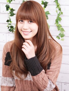 と和×美髪クリニック 巣鴨店 モデル風シルエットでモテ感演出☆ロングレイヤー　巣鴨店