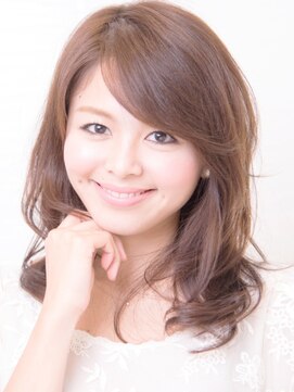 ミエルヘアーブラン(miel hair blanc) 【miel hair blanc】ナチュラル×シックミディ☆