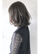 メゾンドデイアンドナイト(Maison de Day&Night)&nbsp;【髪質改善】透明感グレージュ大人ミディアム【レイヤーボブ】