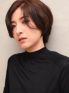 スノッブリコ(snob rico) 【snob rico.】【高槻】ハンサムショート×ブラウンベージュ