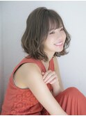ロンド吉祥寺【千田大地】小顔ブランジュ無造作カールセミディ