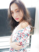 ボタン テンジン(VOTAN tenjin)&nbsp;【Votan 北村】レイヤーロング×アッシュカラー