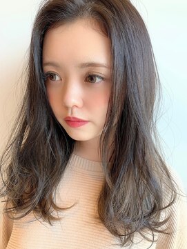 フェリーチェ(felice) ☆暗髪モカベージュ ゆるふわロング☆