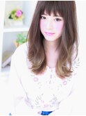 【Laffy】グレージュグラデーションカラー
