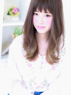 ラフィ(Laffy) 【Laffy】グレージュグラデーションカラー