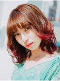 赤グラデーション