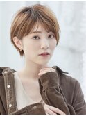 抜け感のある大人マッシュショート
