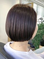 ムルチュラ(muruchura)&nbsp;ワンレンボブミニボブダークアッシュ　神山賢司