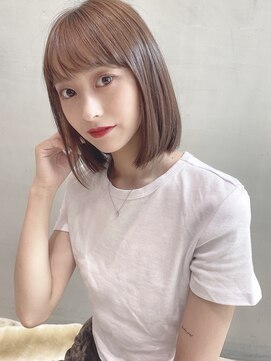 ブランシェ 小牧店(BRANCHE) ☆アゴ下5cm切りっぱなしボブ☆gussy