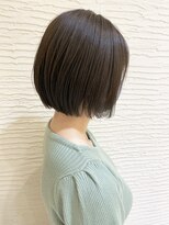 モリオ フロム ロンドン サッポロファクトリー店(morio FROM LONDON)&nbsp;【morio】札幌ボブ　ぷつっと暗髪丸みミニボブ