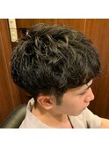 くせ毛パーマ