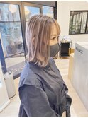 フレンチガーリー×ミルクティーアッシュ×前髪あり