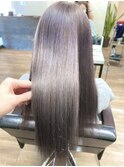 ブリーチ2回は2回は必須！ラベンダーシルバー(デザインカラー)
