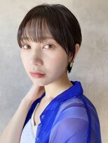 アイティー バイ アルバム 中野店(IT by ALBUM) ナチュラルマッシュショート_ショコラベージュボブルフ_8741