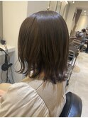 【zina銀座中央通り】外ハネボブ×ホワイトアッシュ