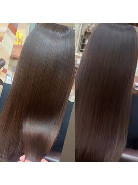 ココカラ(Kokokala) #髪質改善TOKIO #インカラミトリートメント #艶髪ストレート