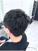 アップバンク/ツーブロックマッシュ/束感/波巻き/銀座/東銀座
