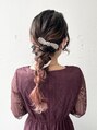 グランツヘアデザイン 四谷(GRANZ hair design) 可愛い編みおろしが得意です！