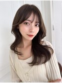 大人可愛い韓国くびれヘア レイヤーカット 似合わせカット#