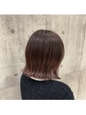 外ハネボブ グラデーションカラー