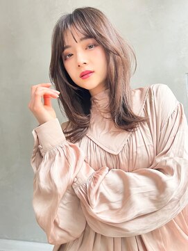 アルテ(ARTE) 【ARTE表参道/青山】ロングレイヤー×透明感ベージュ×髪質改善