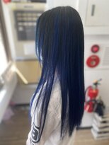 オーブ ヘアー リリー 博多2号店(AUBE HAIR lily) ディープブルー