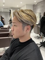 グロウバイニューヨークニューヨーク(Grow by NYNY)&nbsp;【坂本】メンズショート×シルバーブロンド