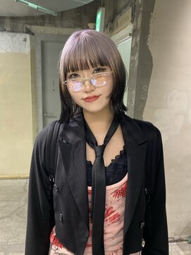 ロジ(loji) パープルのルーツカラー bob