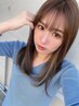 【前髪で第一印象チェンジ】前髪カット＋カラー＋髪質改善1stepTｒ￥7300